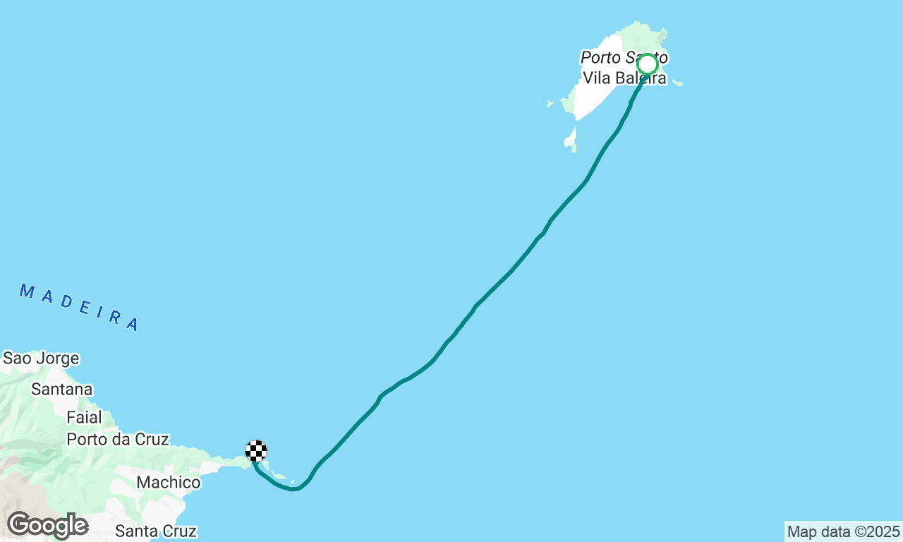 Porto Santo to Madeira Eastern anchorage 