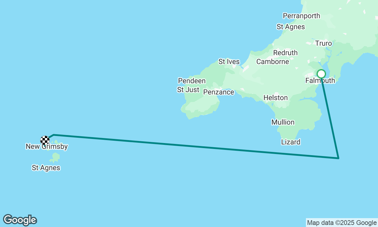 Falmouth to Tresco