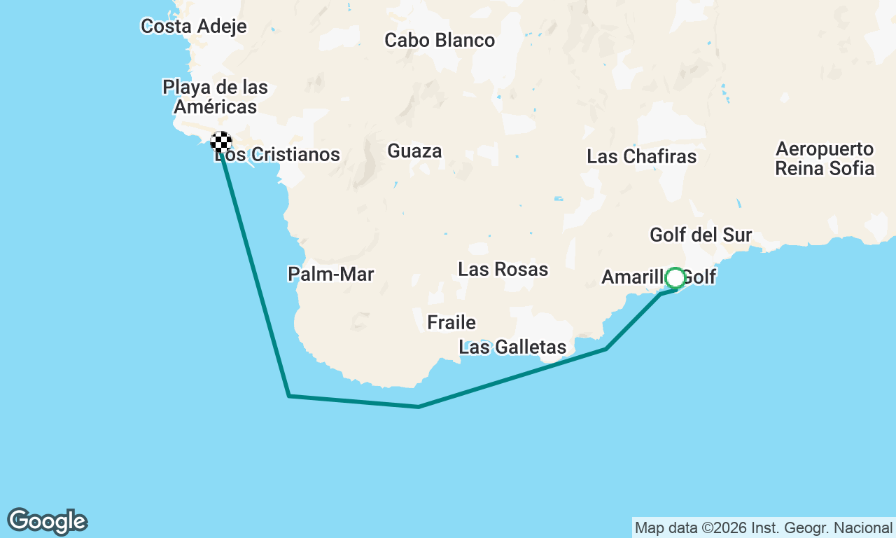 Voyage map