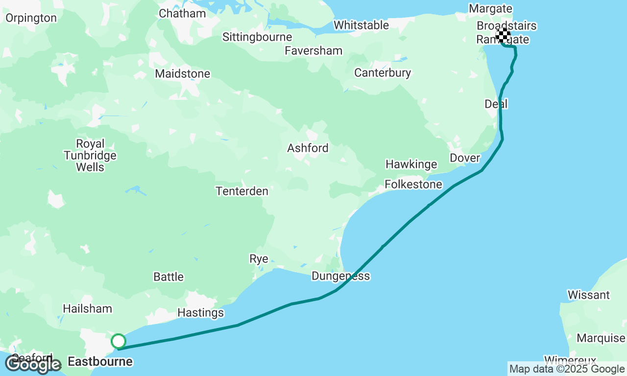 Eastbourne to Ramsgate