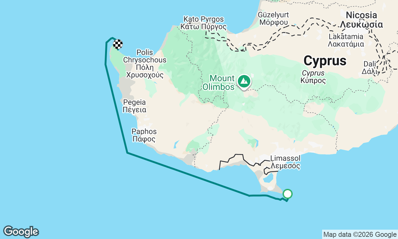 Voyage map