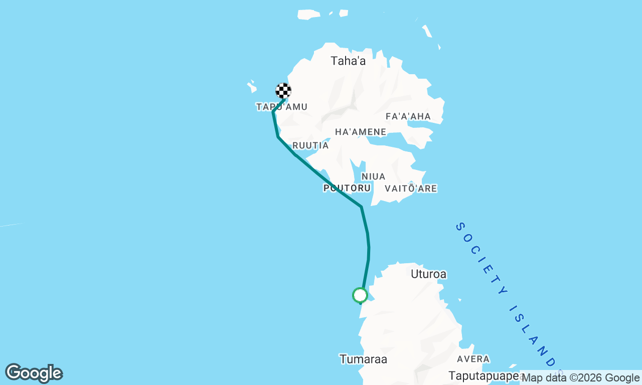 Riateia - BaieTapuamu, Tahaa 
