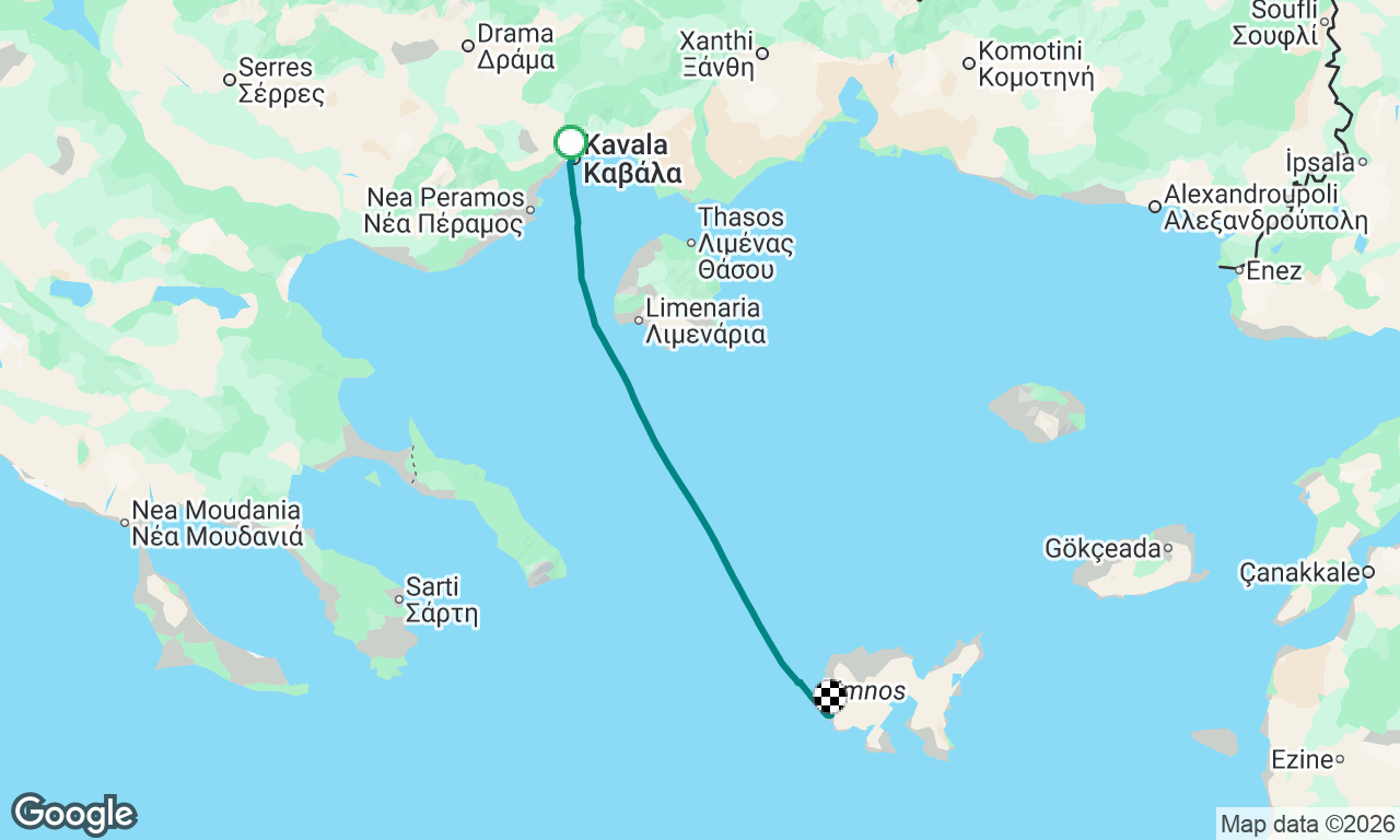 Kavala - Lymnos overnight