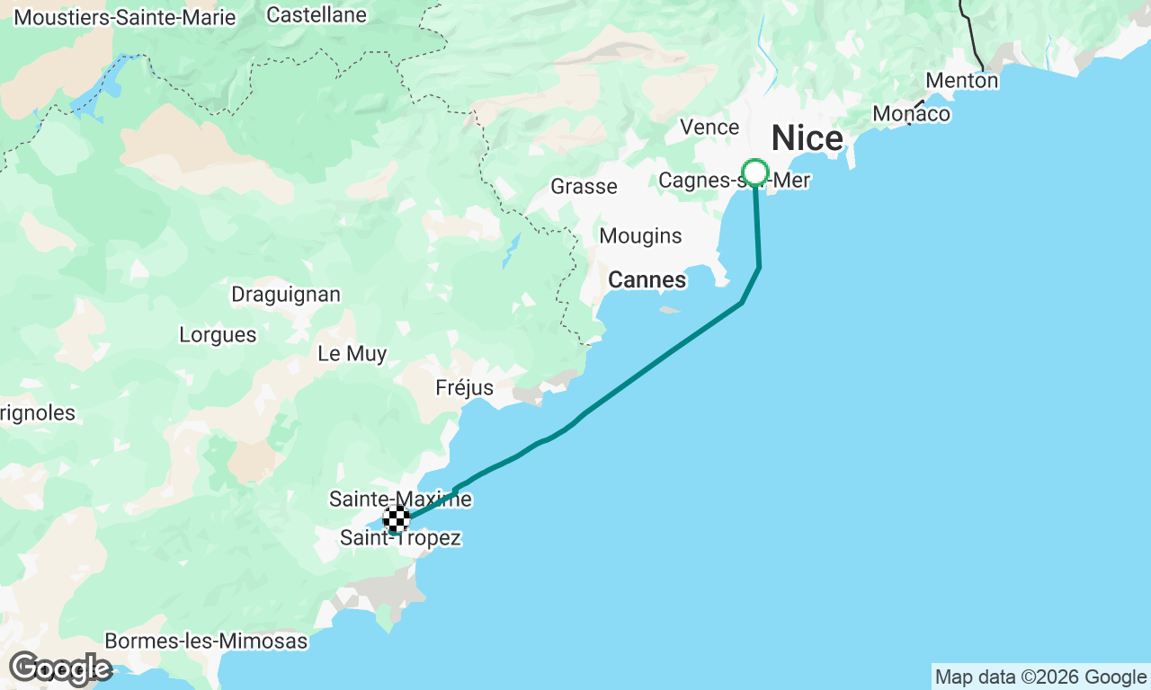 Voyage map