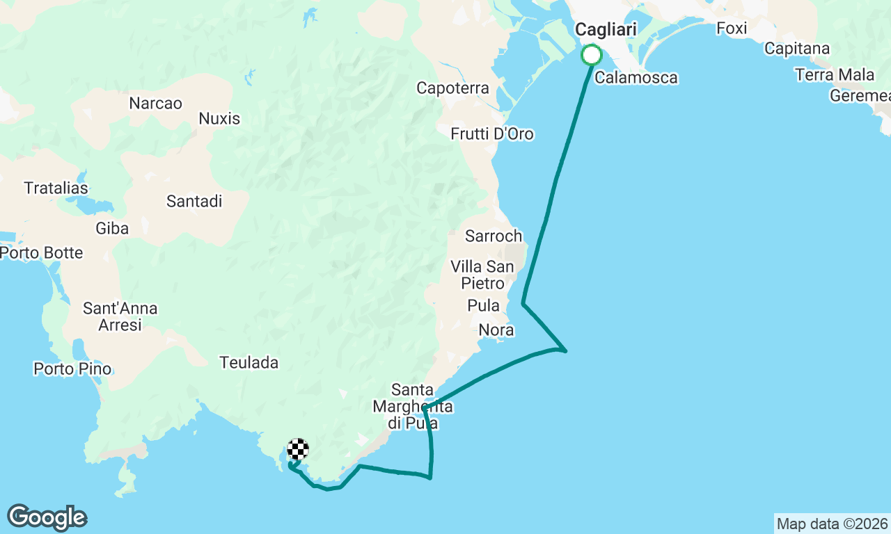 Voyage map