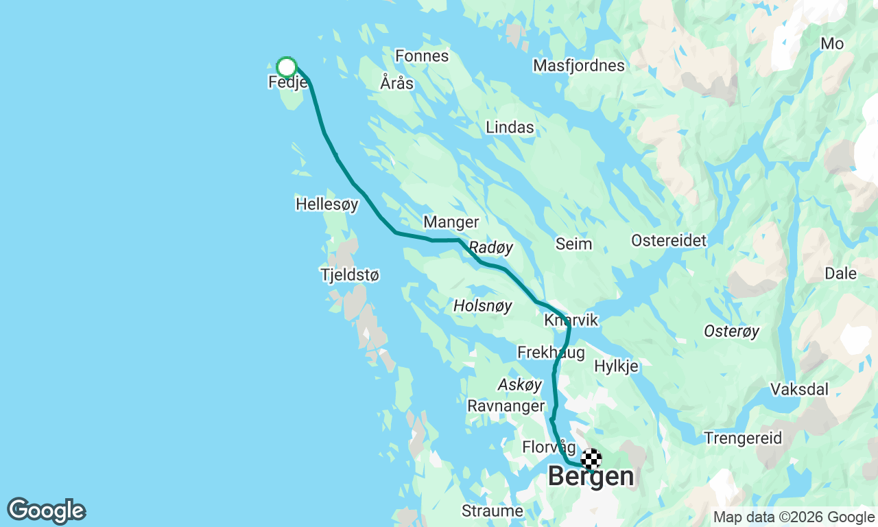 Voyage map