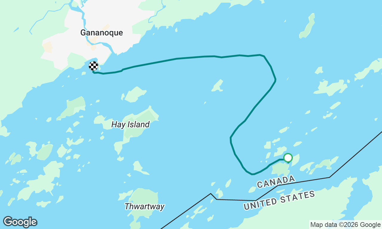 Voyage map
