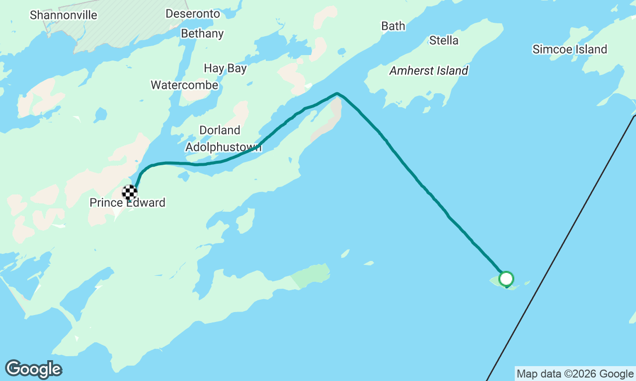 Voyage map