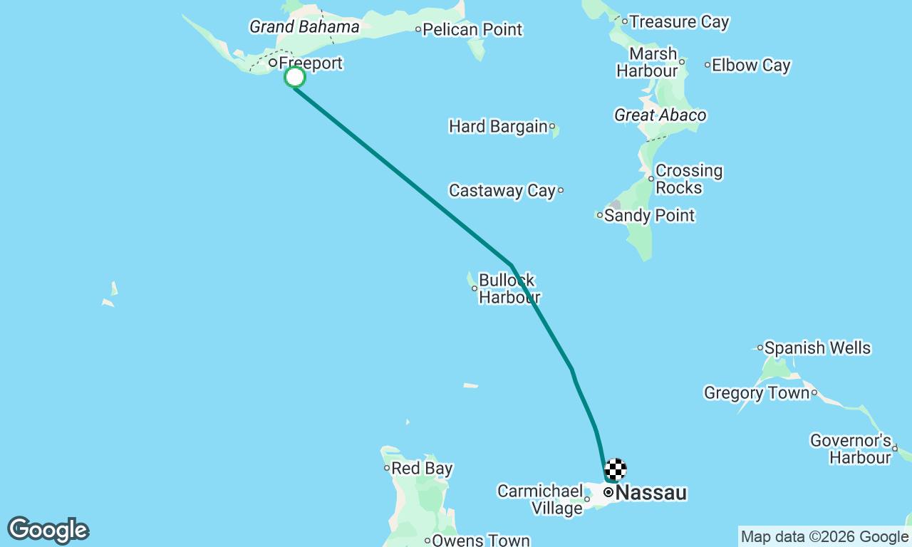 GBYC (Freeport) x Atlantis (Nassau)