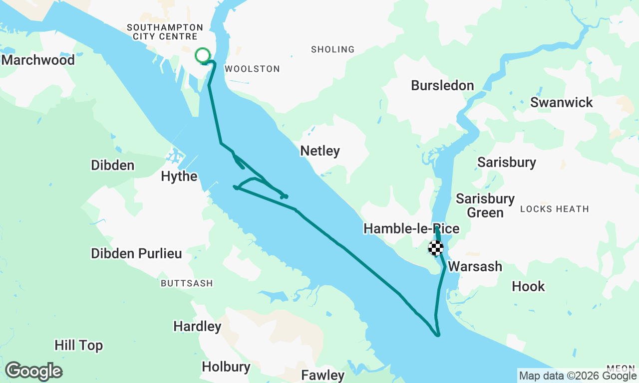Voyage map