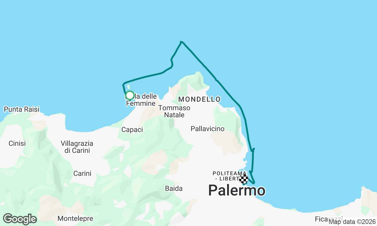 Voyage map