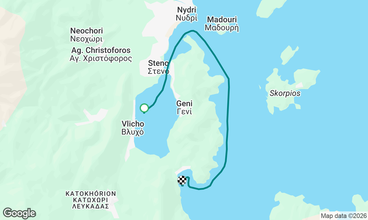 Voyage map