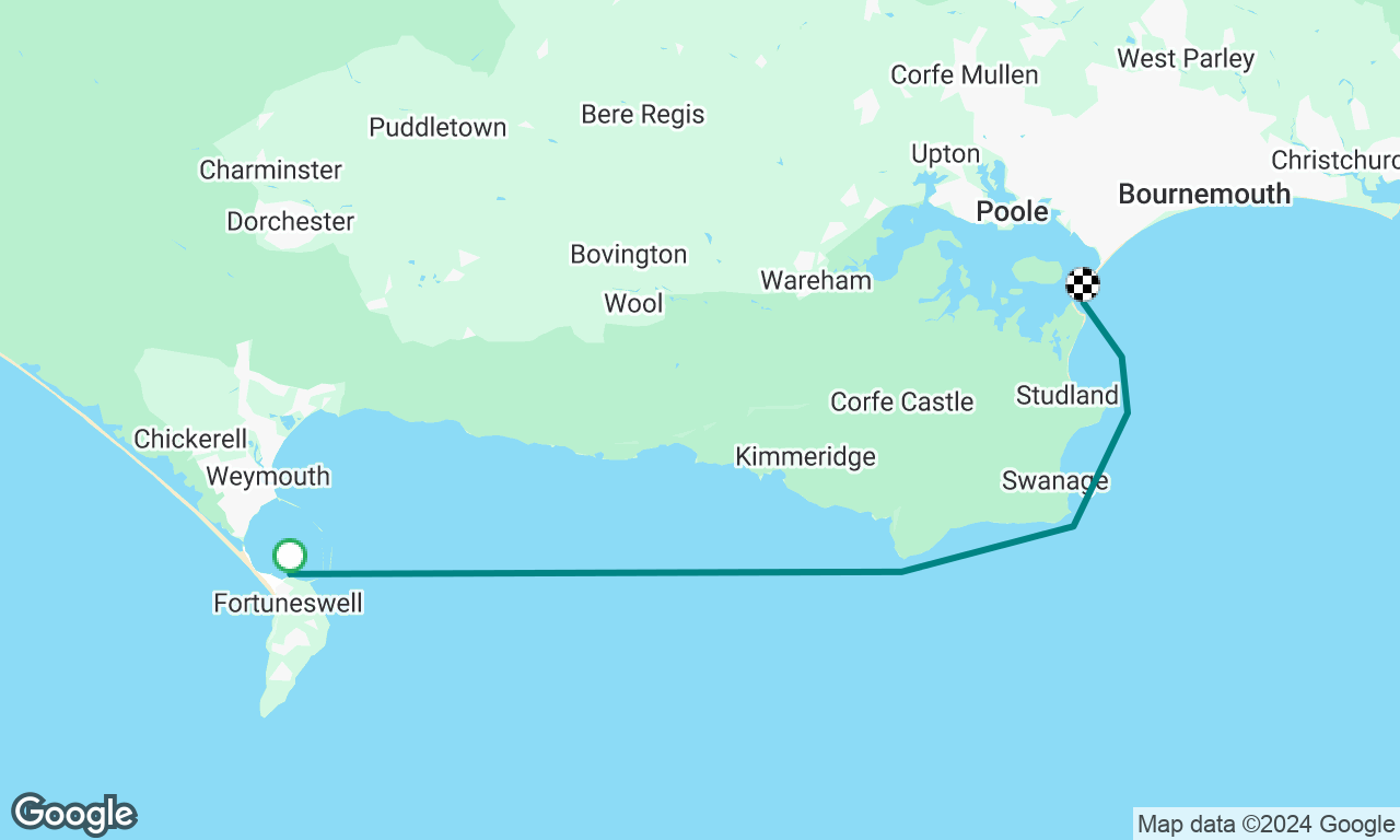Portland to Poole
