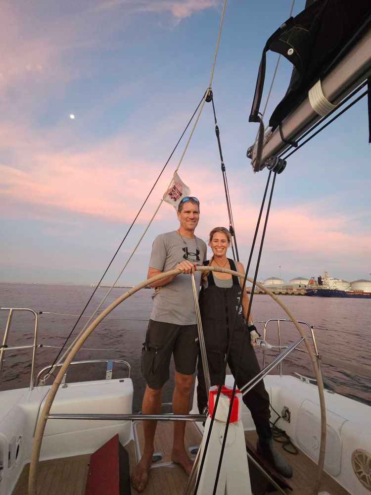 Voyage photo from Twilight Race with no wind 