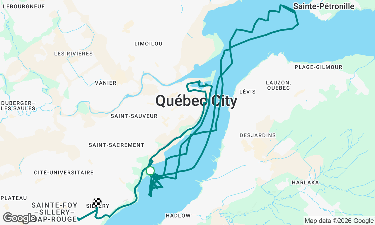 Voyage map