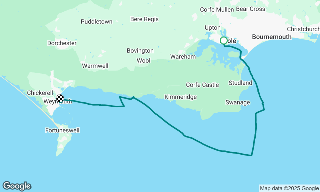 Poole to Weymouth 