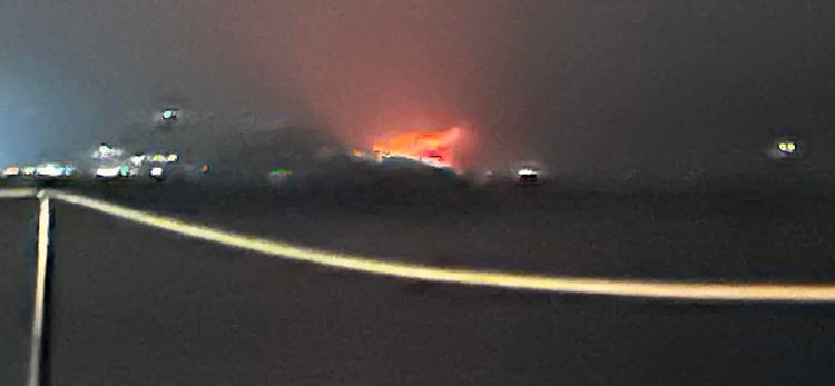 Voyage photo from Wildfires to gas platforms