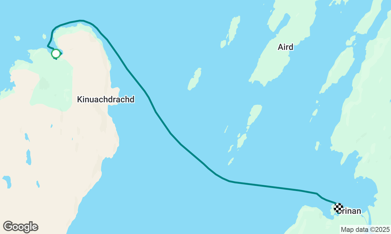 Corryvrekan to Crinan