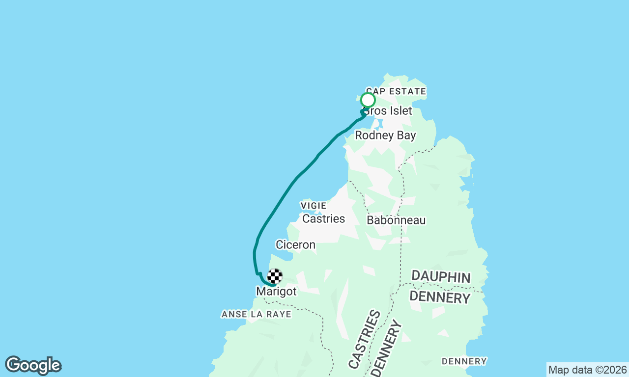 Voyage map