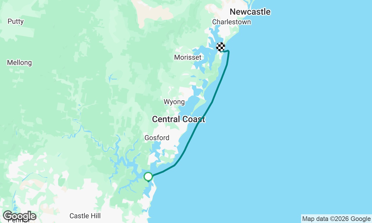 Broken Bay to Lake Macquarie 