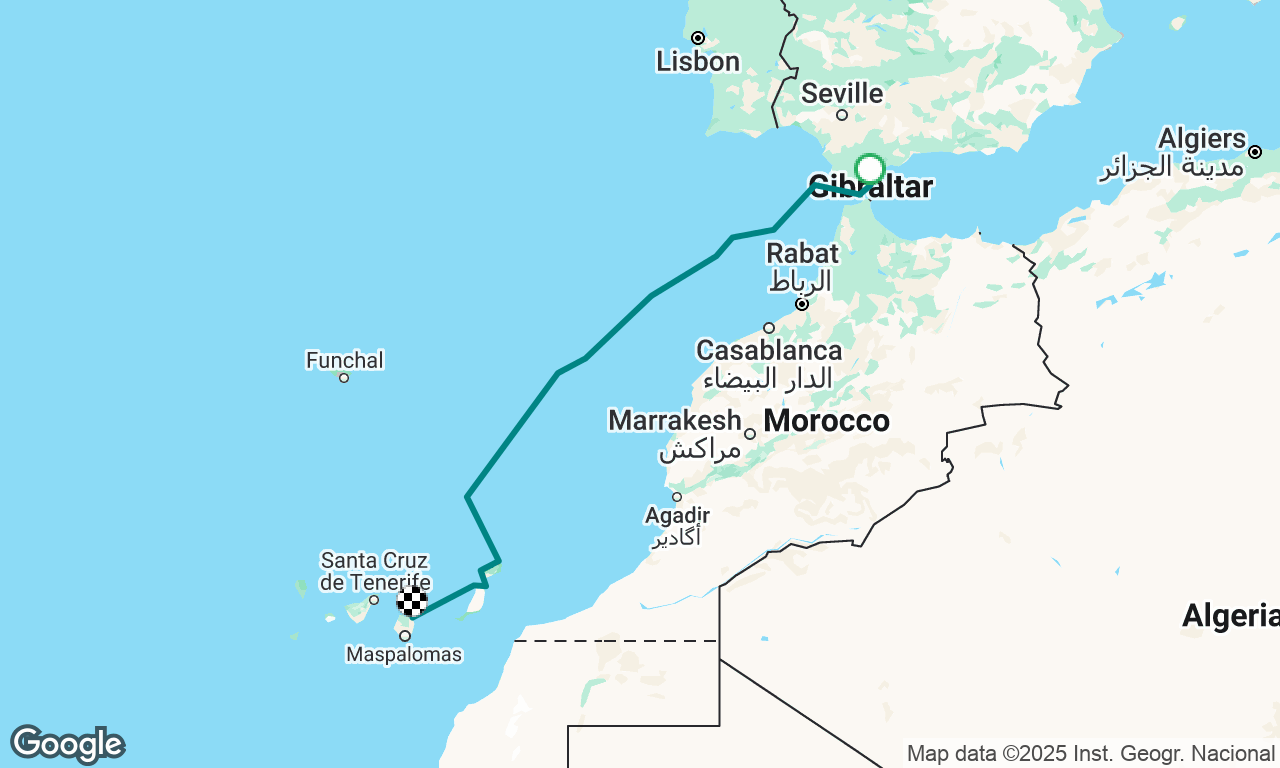 Gibraltar- Gran Canaria