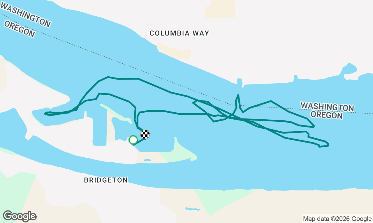 Not much wind, but on the plus side… Baby’s first docking lesson!
