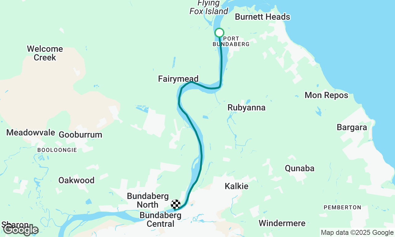 QLD25 19. Burnett Heads to Bundaberg Central