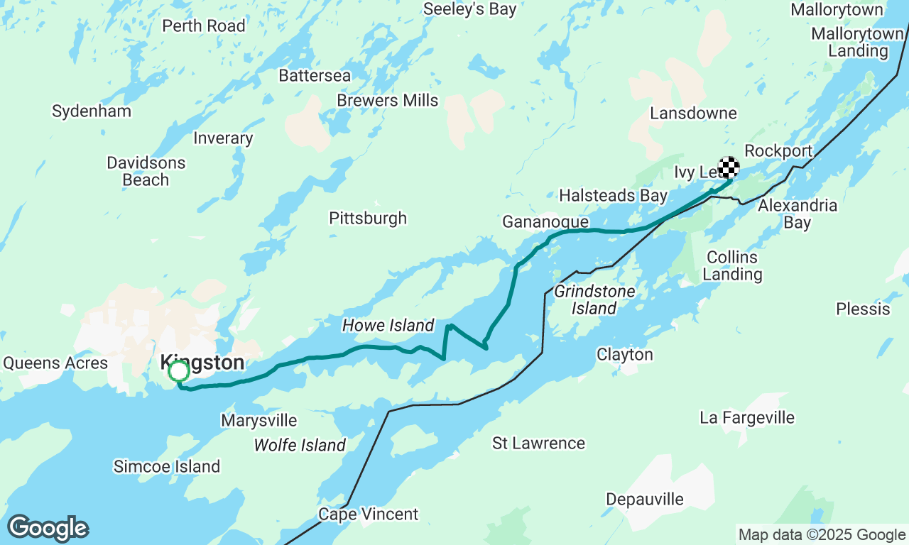Convoyage Kingston - Montréal, Jour 1