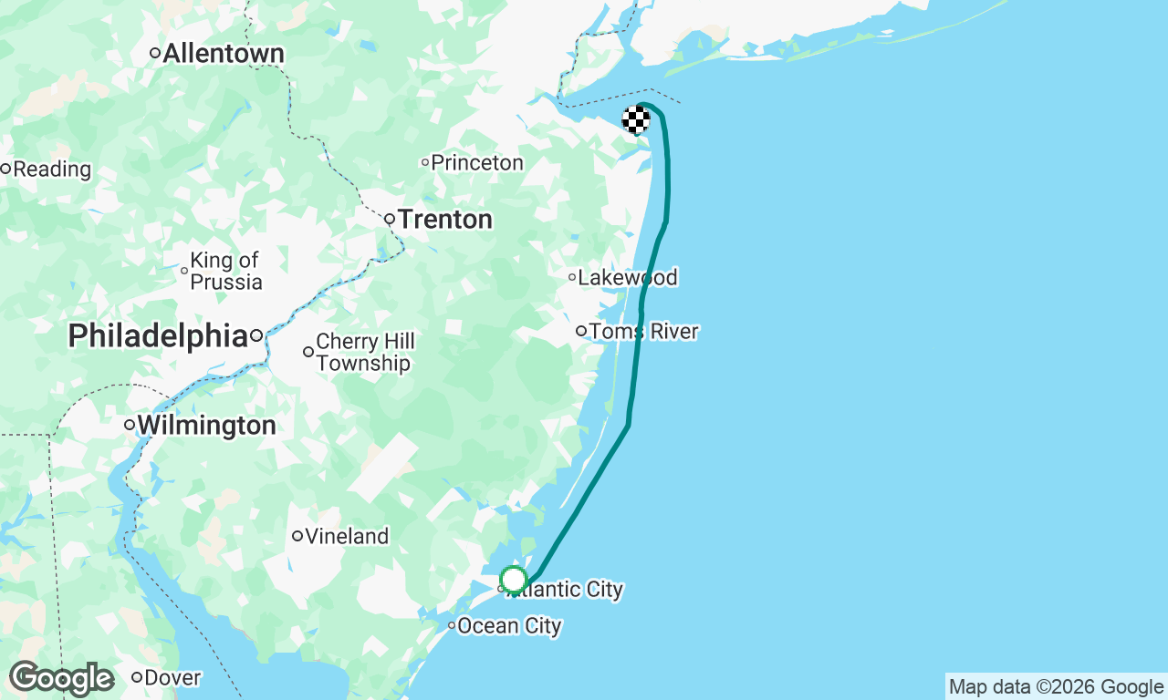 Take 2! AC to Atlantic Highlands!