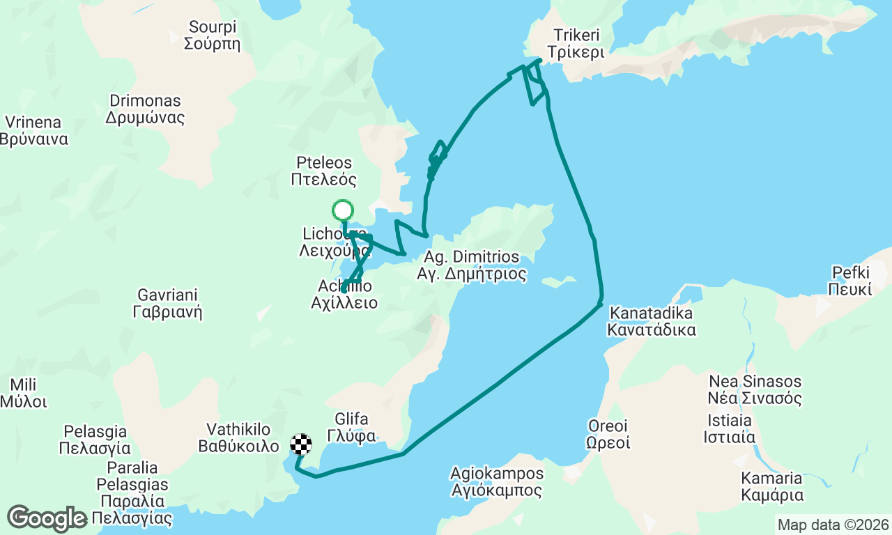 Voyage map