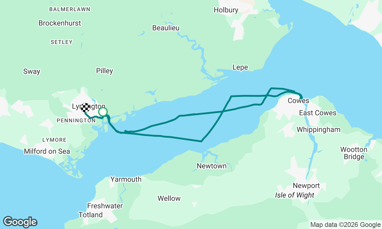 Cowes and back 1/7/26