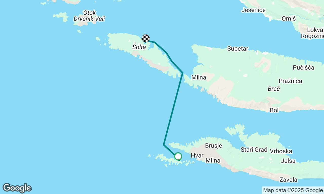Voyage map