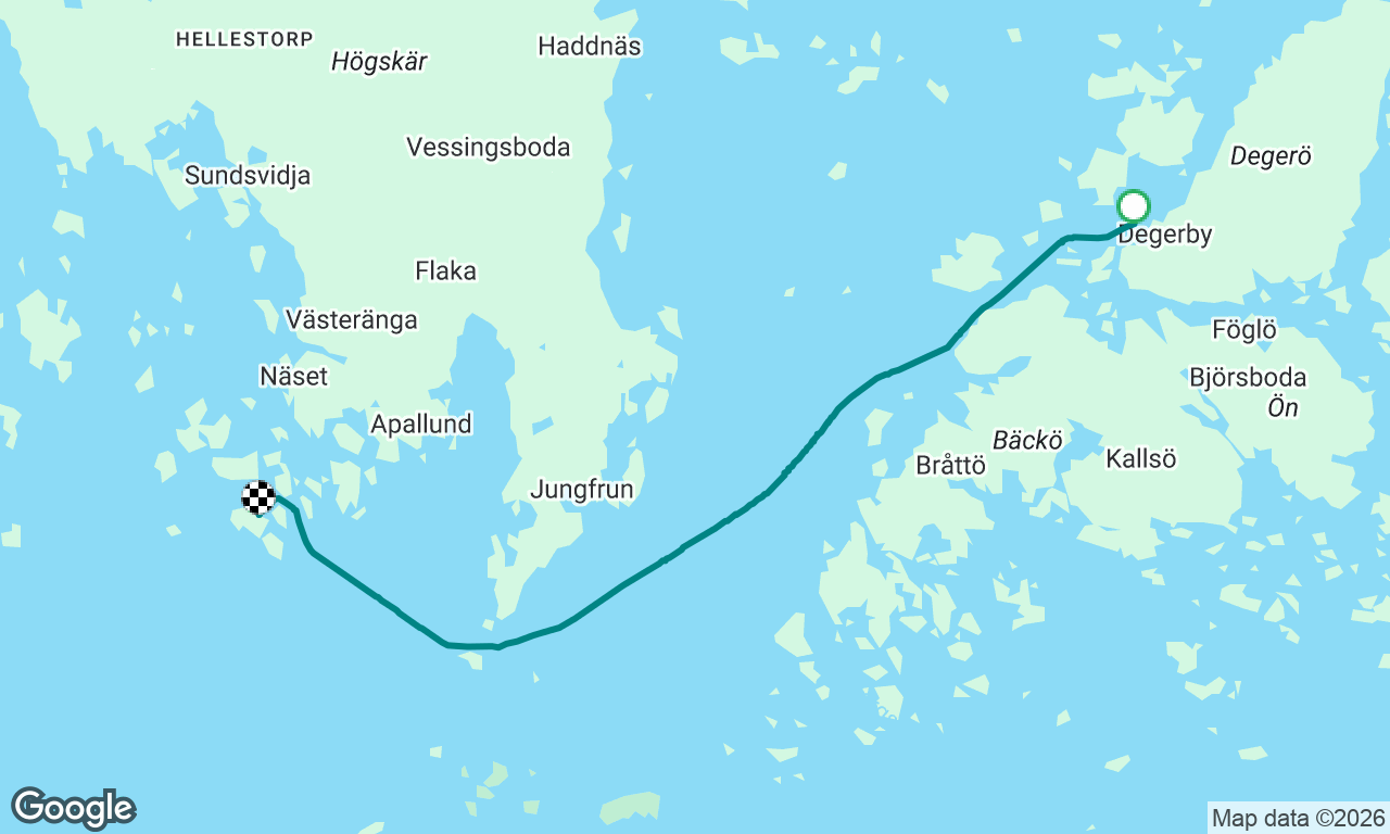 Voyage map