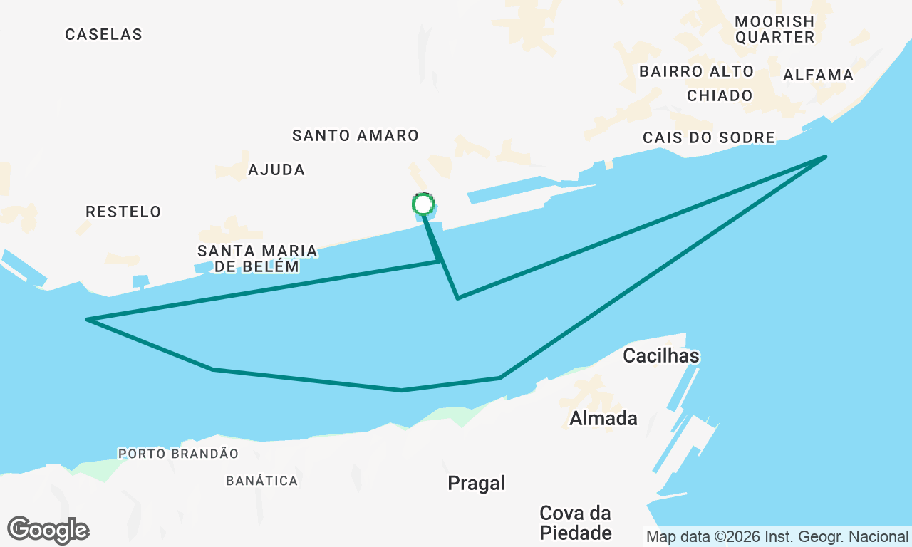 Voyage map