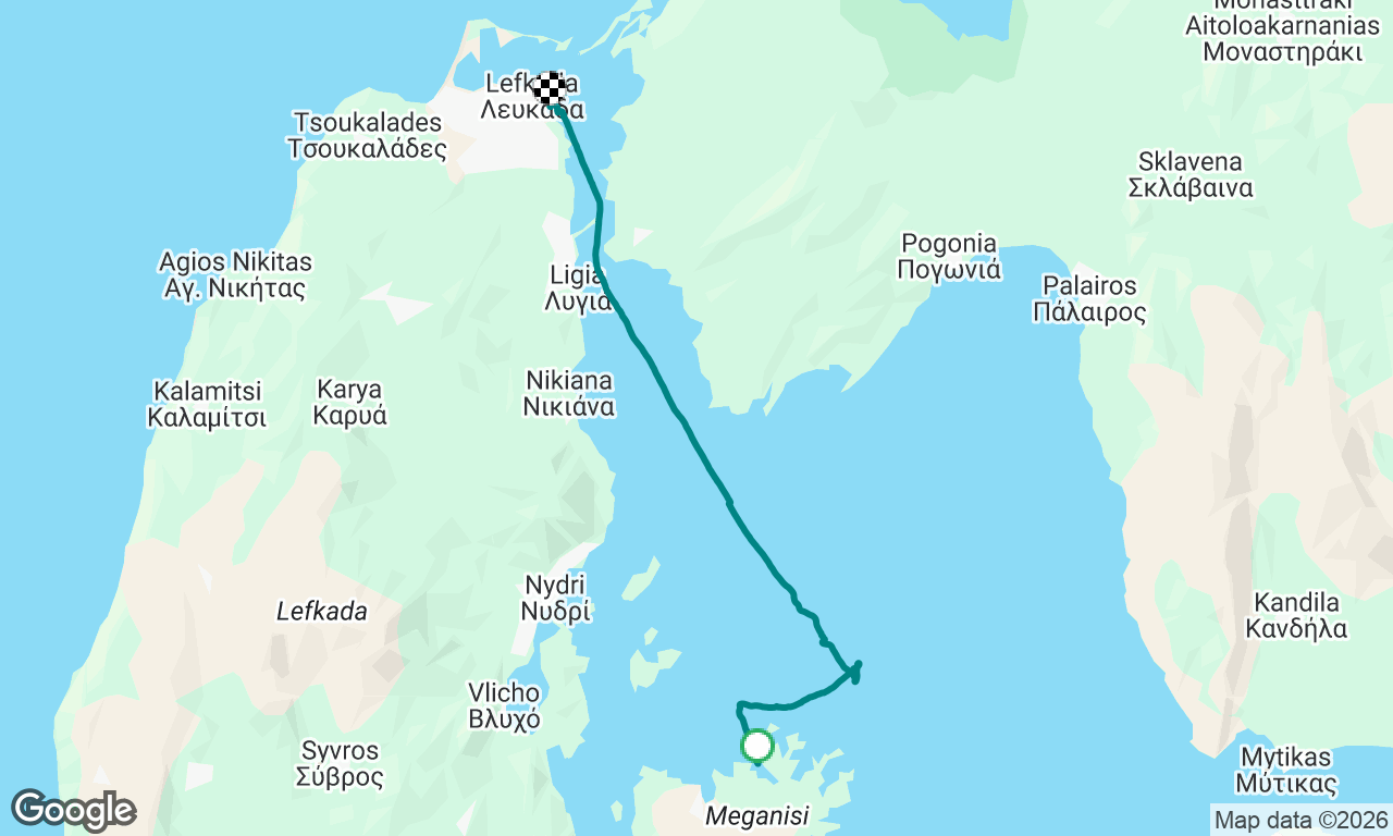 Voyage map