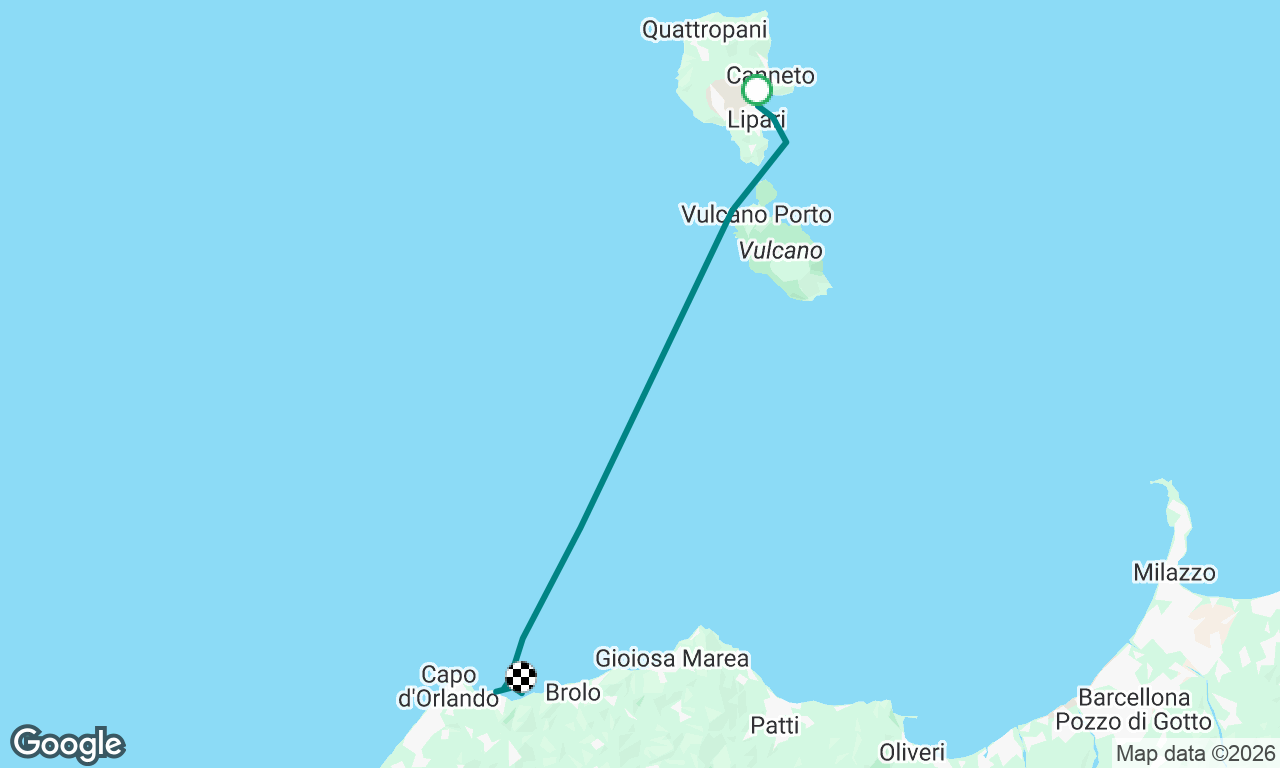 Voyage map