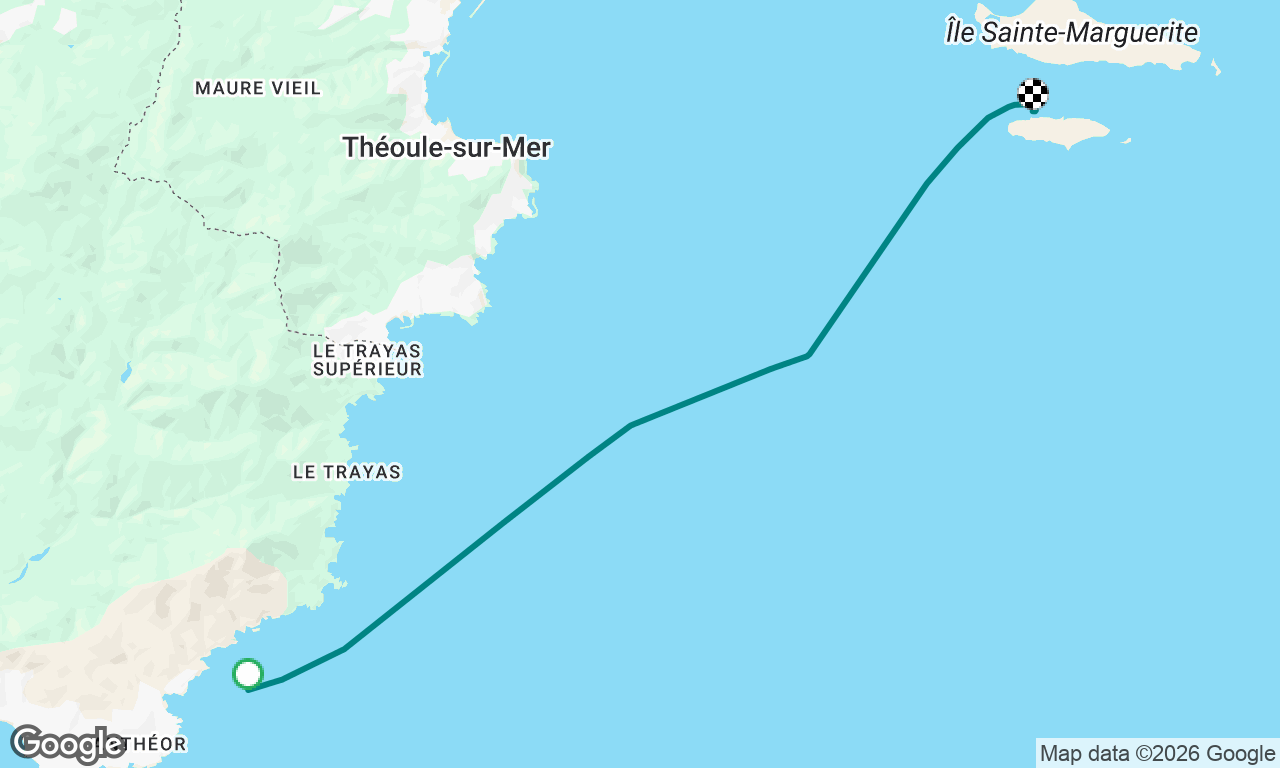 Antheor to Ille Saint Honorat