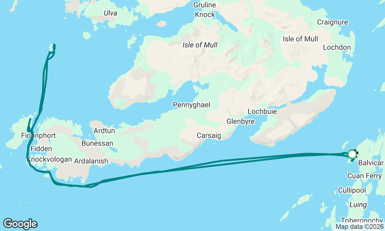 Voyage map