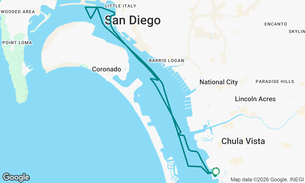 First trip with new Quantum sails
