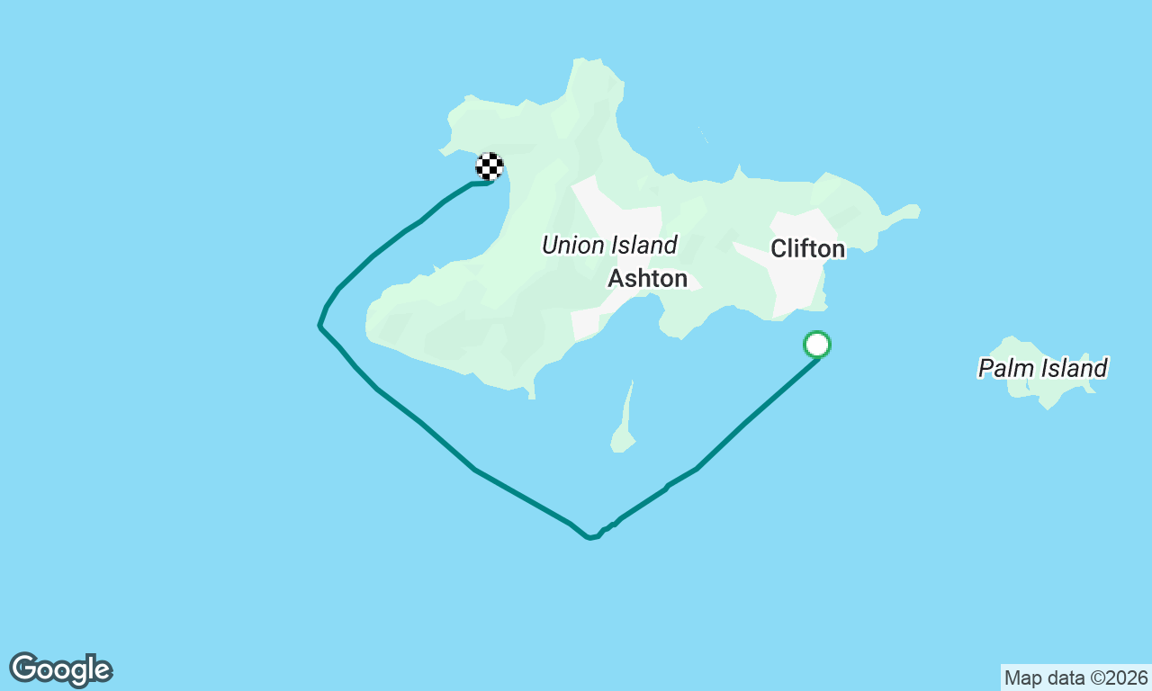 Clifton Marina to Chatham Bay, Union Island