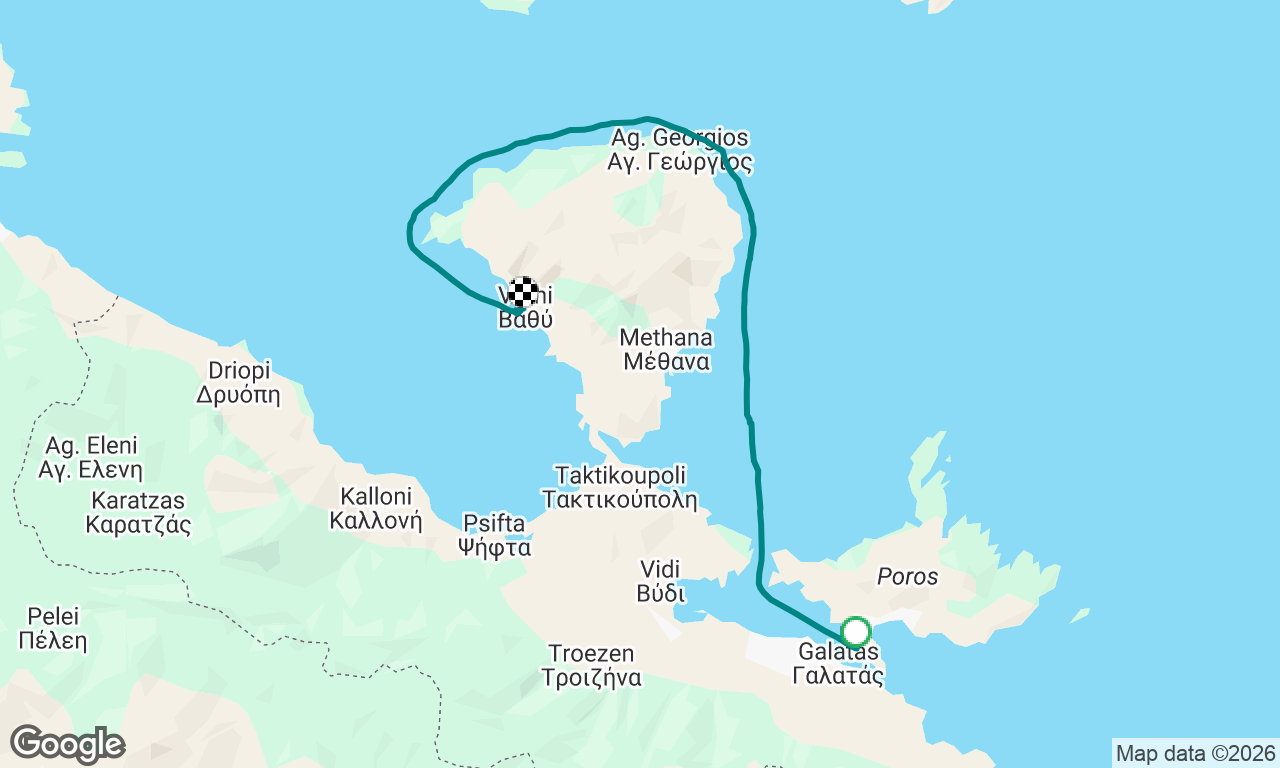 Voyage map