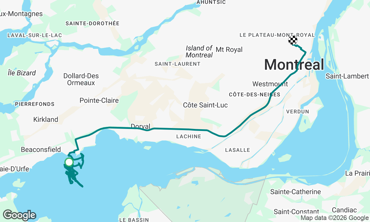Voyage map