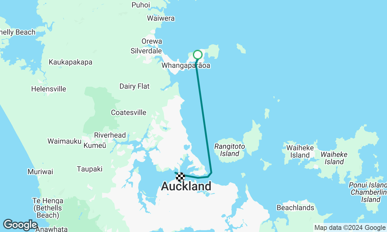 Parlay from Gulf Harbour to Auckland 