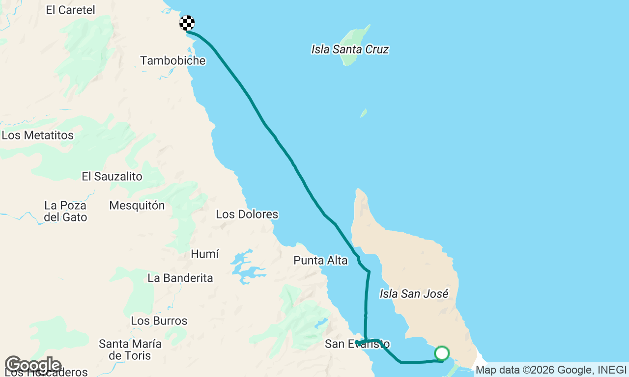 Voyage map