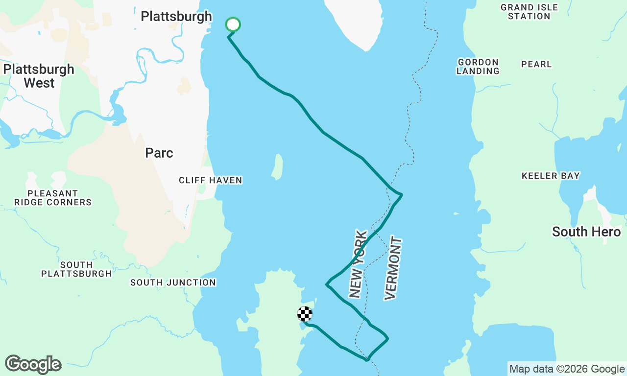 Voyage map