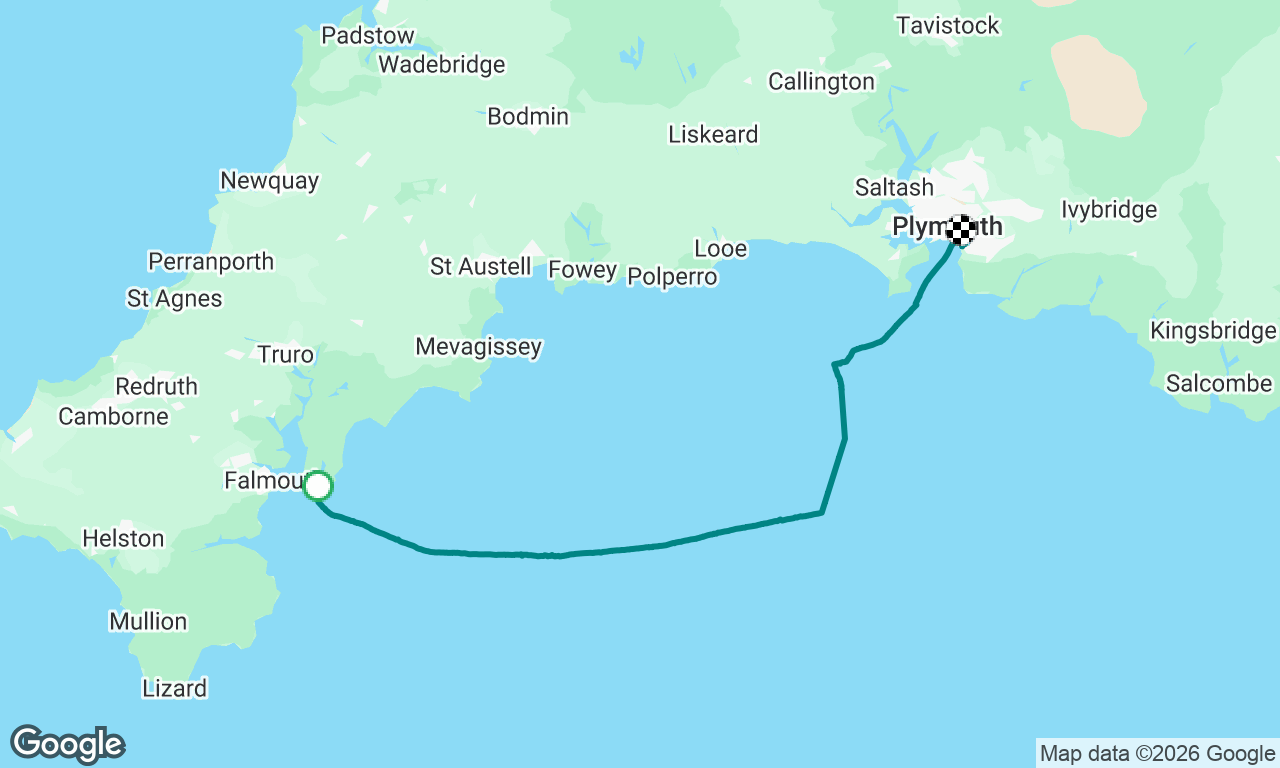 Falmouth to Plymouth