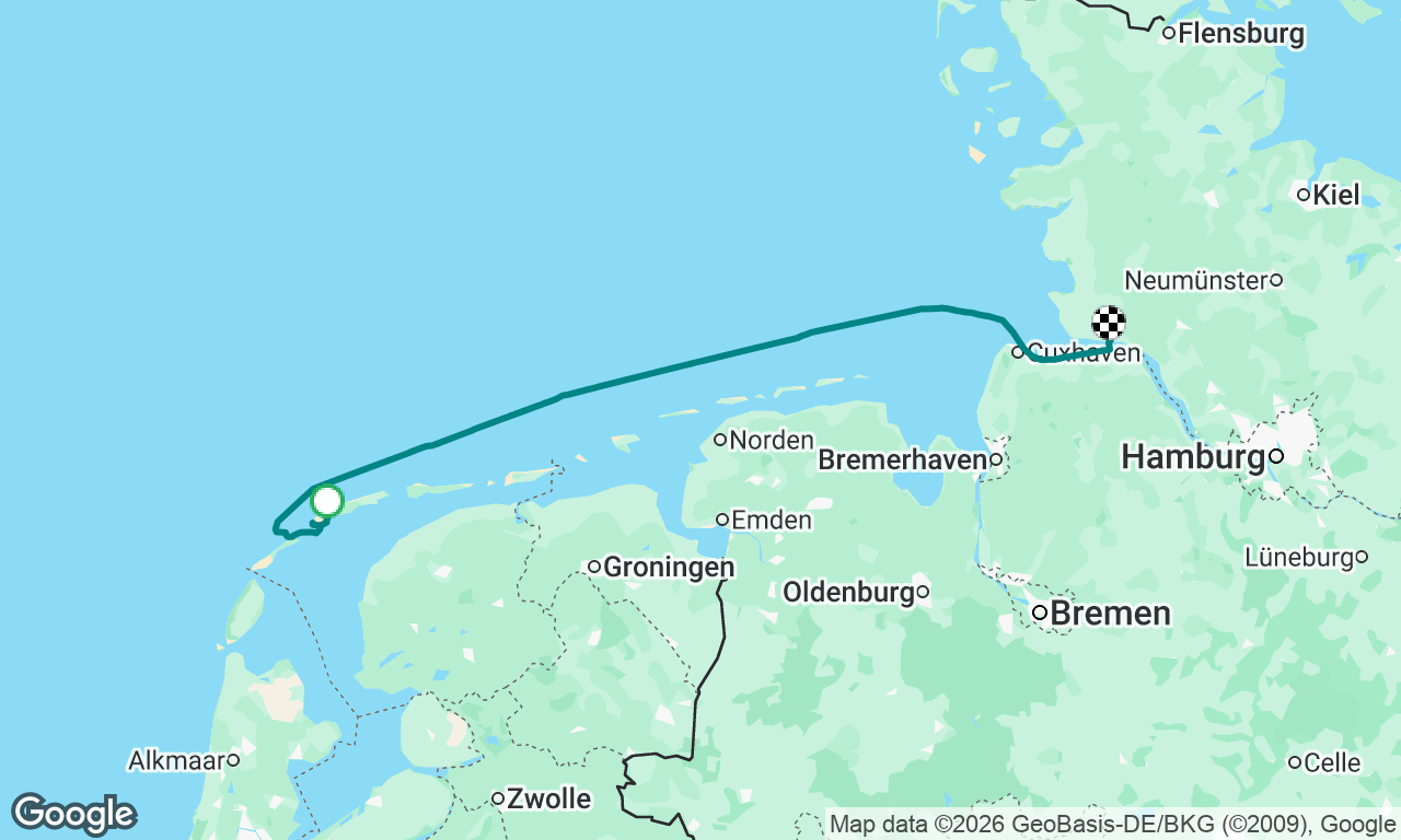 Terschelling - Brunsbüttel