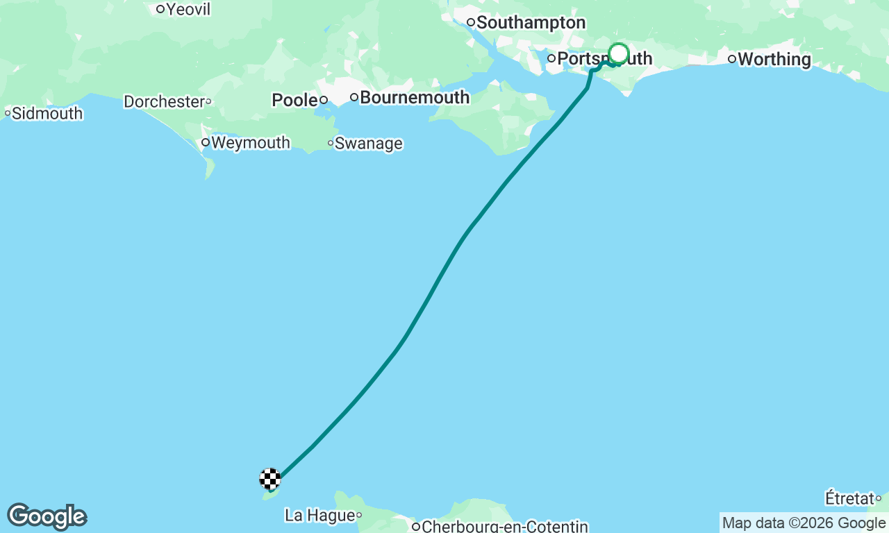 Chichester to Alderney