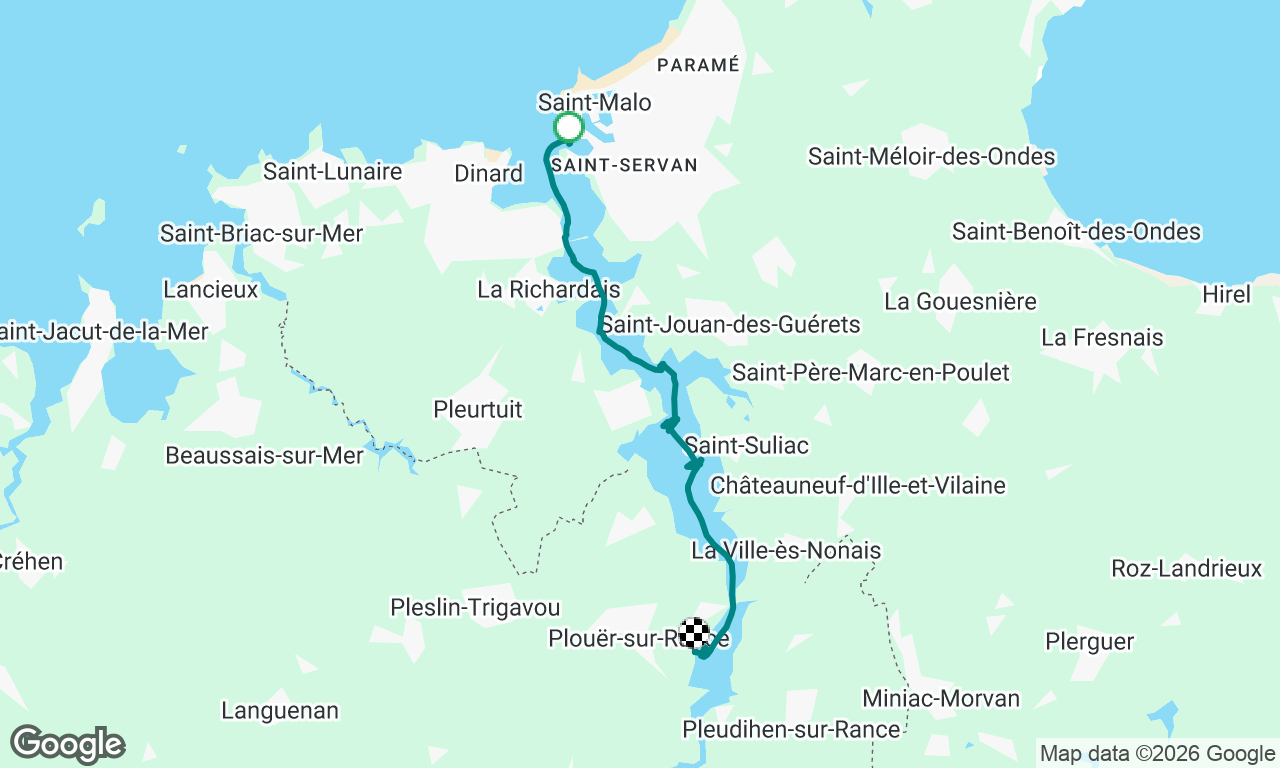 Day Skipper Day 3
St Servan to Plouer
