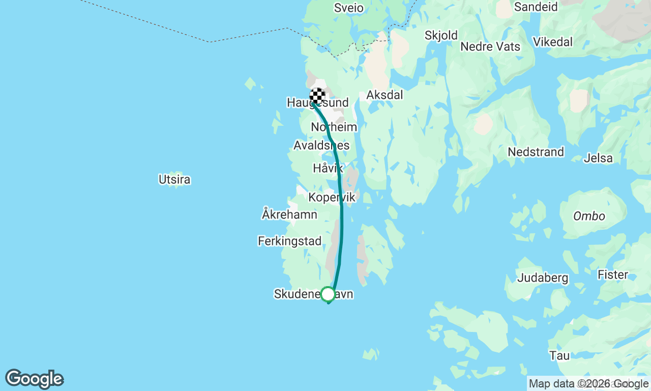 Voyage map